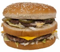 ein Big Mac Burger